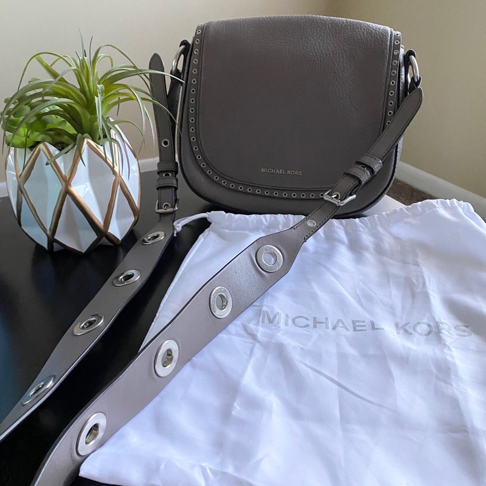 Michael Kors purple/grey Crossbody